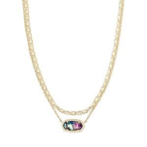 Kendra Scott Multistrand Elisa in Lilac Abalone